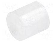 Spacer sleeve; LED; Øout: 5mm; ØLED: 5mm; L: 5mm; natural; UL94V-2 FIX&FASTEN