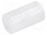 Spacer sleeve; LED; Øout: 5mm; ØLED: 5mm; L: 8.5mm; natural; UL94V-2 FIX&FASTEN