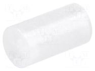 Spacer sleeve; LED; Øout: 5mm; ØLED: 5mm; L: 9mm; natural; UL94V-2 FIX&FASTEN