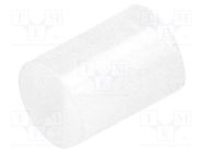 Spacer sleeve; LED; Øout: 4mm; ØLED: 3mm; L: 5.5mm; natural; UL94V-2 FIX&FASTEN