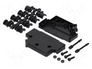 Enclosure for connectors: D-Sub; D-Sub 37pin,D-Sub HD 62pin MH CONNECTORS