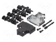 Enclosure for connectors: D-Sub; D-Sub 15pin,D-Sub HD 26pin MH CONNECTORS