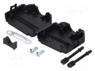 Enclosure for connectors: D-Sub; D-Sub 15pin,D-Sub HD 26pin MH CONNECTORS