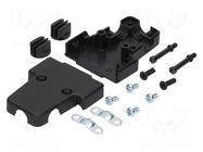 Enclosure for connectors: D-Sub; D-Sub 15pin,D-Sub HD 26pin MH CONNECTORS