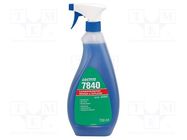 Cleaning agent; 7840; 750ml; liquid; bottle; blue; cleaning LOCTITE