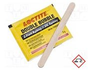 Epoxy adhesive; bag; LOCTITE DOUBLE BUBBLE; 30min; -55÷100°C LOCTITE