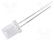 LED; 8mm; yellow; 250÷500mcd; 120°; Front: recessed; 1.8÷2.6V OPTOSUPPLY