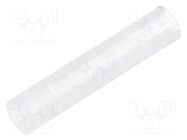 Spacer sleeve; LED; Øout: 4mm; ØLED: 3mm; L: 19.5mm; natural; UL94V-2 FIX&FASTEN