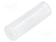 Spacer sleeve; LED; Øout: 4mm; ØLED: 3mm; L: 12.5mm; natural; UL94V-2 FIX&FASTEN