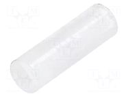 Spacer sleeve; LED; Øout: 4mm; ØLED: 3mm; L: 12.5mm; natural; UL94V-2 FIX&FASTEN