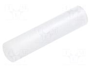 Spacer sleeve; LED; Øout: 5mm; ØLED: 5mm; L: 22mm; natural; UL94V-2 FIX&FASTEN