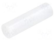 Spacer sleeve; LED; Øout: 5mm; ØLED: 5mm; L: 17.5mm; natural; UL94V-2 FIX&FASTEN