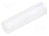 Spacer sleeve; LED; Øout: 5mm; ØLED: 5mm; L: 17.5mm; natural; UL94V-2 FIX&FASTEN