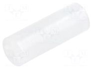 Spacer sleeve; LED; Øout: 5mm; ØLED: 5mm; L: 13.5mm; natural; UL94V-2 FIX&FASTEN