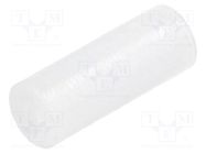 Spacer sleeve; LED; Øout: 5mm; ØLED: 5mm; L: 13mm; natural; UL94V-2 FIX&FASTEN