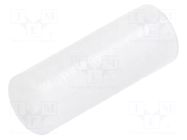 Spacer sleeve; LED; Øout: 5mm; ØLED: 5mm; L: 13mm; natural; UL94V-2 FIX&FASTEN