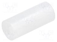 Spacer sleeve; LED; Øout: 5mm; ØLED: 5mm; L: 11.5mm; natural; UL94V-2 FIX&FASTEN