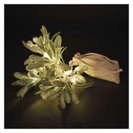 LED decoration - mistletoe branch, 2x AA, warm white, timer, EMOS