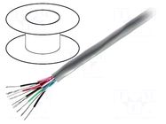 Wire; 9x2x22AWG; stranded; Cu; Insulation: PVC; chrome; 30m; CPR: Eca BELDEN