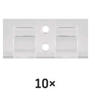 Self-adhesive hook – double, indoor, EMOS