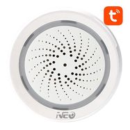 Smart Alarm Siren WiFi NEO NAS-AB02WT with Humidity Temperature Sensor TUYA, Neo