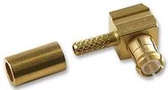 RF COAXIAL, MCX, RIGHT ANGLE PLUG, 75OHM