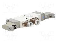 Electromagnetic valve; 2÷7bar; aluminium; HNBR caoutchouc; IP65 SMC