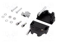 Enclosure for connectors: D-Sub; D-Sub 9pin,D-Sub HD 15pin MH CONNECTORS