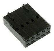 CONNECTOR, RCPT, 8POS, 2ROW, 2.54MM