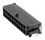 CONN, R/A HEADER, 20POS, 2ROW, 3MM, TH