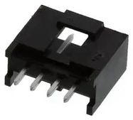 CONNECTOR, HEADER, 4POS, 1ROW, 2.54MM