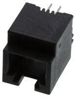 MODULAR CONN, JACK, 6P4C, 1PORT, TH