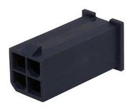 CONNECTOR HOUSING, PLUG, 4POS, 4.2MM