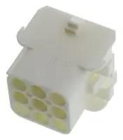 CONNECTOR HOUSING, RCPT, 9POS