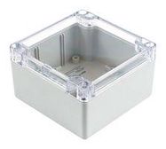 SMALL ENCLOSURE, PC, GREY/CLEAR