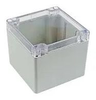 SMALL ENCLOSURE, PC, GREY/CLEAR