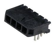 CONNECTOR, HEADER, 4POS, 1ROW, 3MM