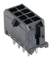 CONN, HEADER, 8POS, 2ROW, 3MM