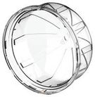 LED LENS, CLEAR, DOME, PC, 80MM