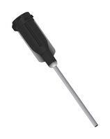 BLUNT END DISPENSING TIP, BLACK, PK50