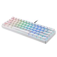 Mechanical gaming keyboard Motospeed CK61 RGB (white), Motospeed