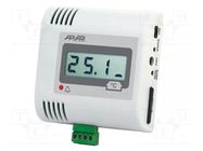 Logger; for wall mounting; IP20; Communication: USB; 0÷100%RH APAR