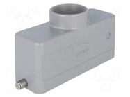 Enclosure for connectors: HDC; size 24B; Han® B; IP65; for latch HARTING