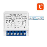 Smart Switch Module WiFi Avatto WSM16-W4 TUYA, Avatto