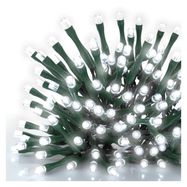 LED Christmas chain, 50 m, outdoor and indoor, cool white, programmes, timer, EMOS