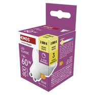 LED Bulb Classic MR16/ GU10 / 7 W (60 W) / 800 lm / warm white / dimmable, EMOS