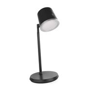 LED Desk Lamp ABBIE, rechargeable, black, EMOS