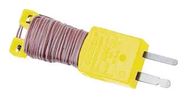INSULATED THERMOCOUPLE, K TYPE, PLUG