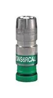 RG6 RCA COAX COMPRESSION CONN/PLUG/GREEN