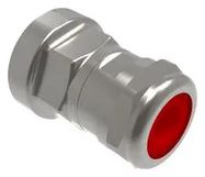 BACKSHELL, 180DEG, SIZE 20, ZINC DIECAST